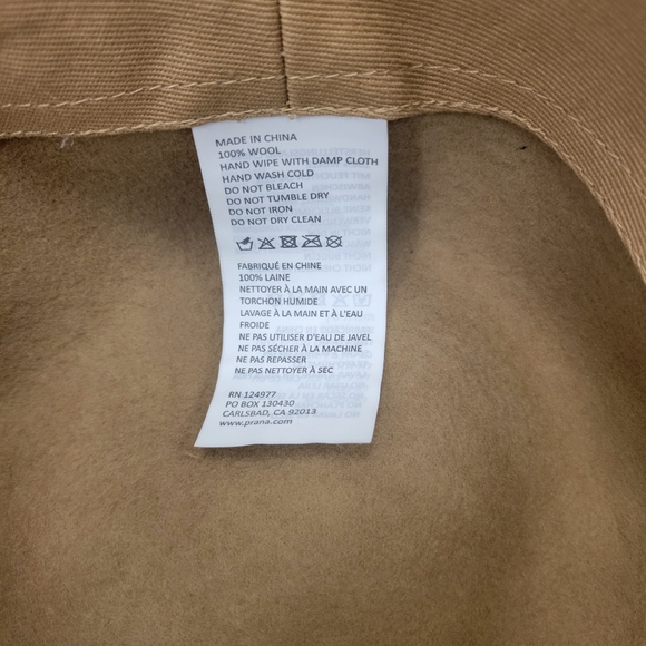 Prana wool wide-brimmed hat - Picture 6 of 7